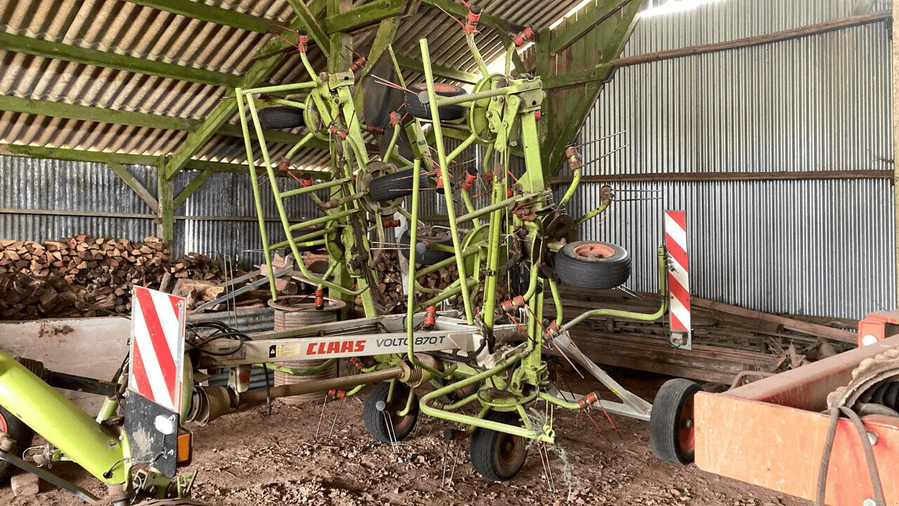 Kreiselheuer del tipo CLAAS VOLTO 870, Gebrauchtmaschine en PONTIVY (Imagen 1)