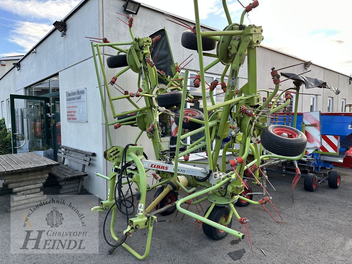 Kreiselheuer van het type CLAAS Volto 870, Gebrauchtmaschine in Stephanshart (Foto 5)