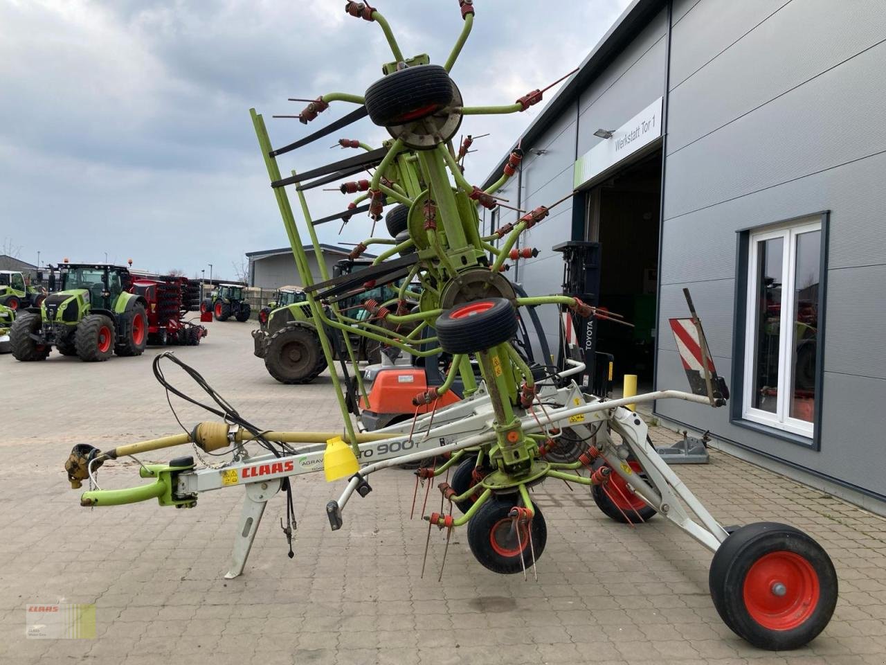 Kreiselheuer Türe ait CLAAS VOLTO 900 T Transportfahrwerk, Gebrauchtmaschine içinde Ankum (resim 3)