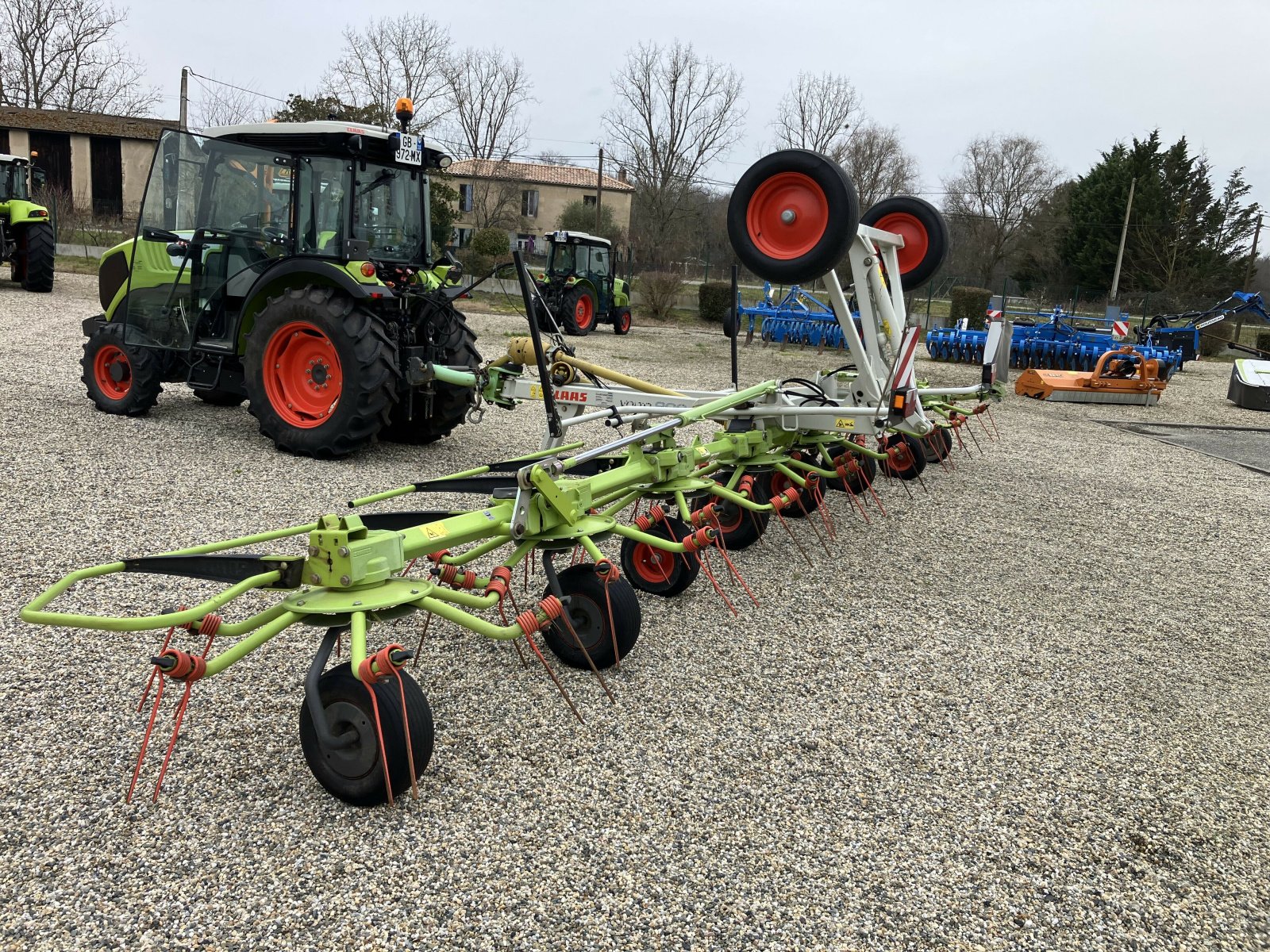 Kreiselheuer des Typs CLAAS VOLTO 900 T, Gebrauchtmaschine in AILLAS (Bild 8)