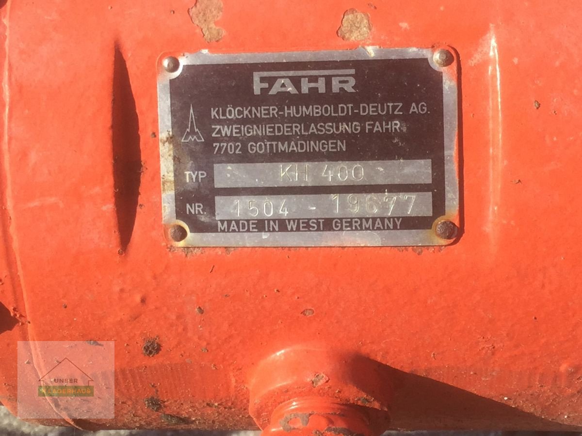 Kreiselheuer des Typs Deutz-Fahr Fahr KH 400, Gebrauchtmaschine in Engerwitzdorf (Bild 8)