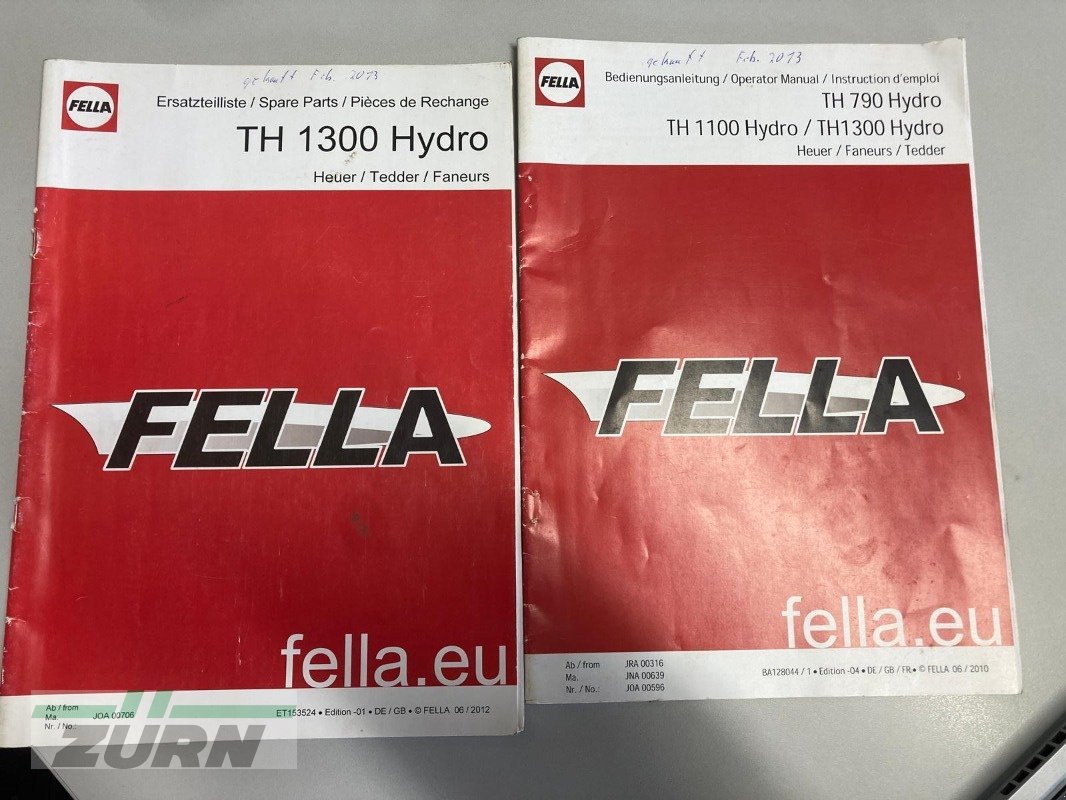 Kreiselheuer Türe ait Fella TH 1300 Hydro, Gebrauchtmaschine içinde Holzgünz - Schwaighausen (resim 17)