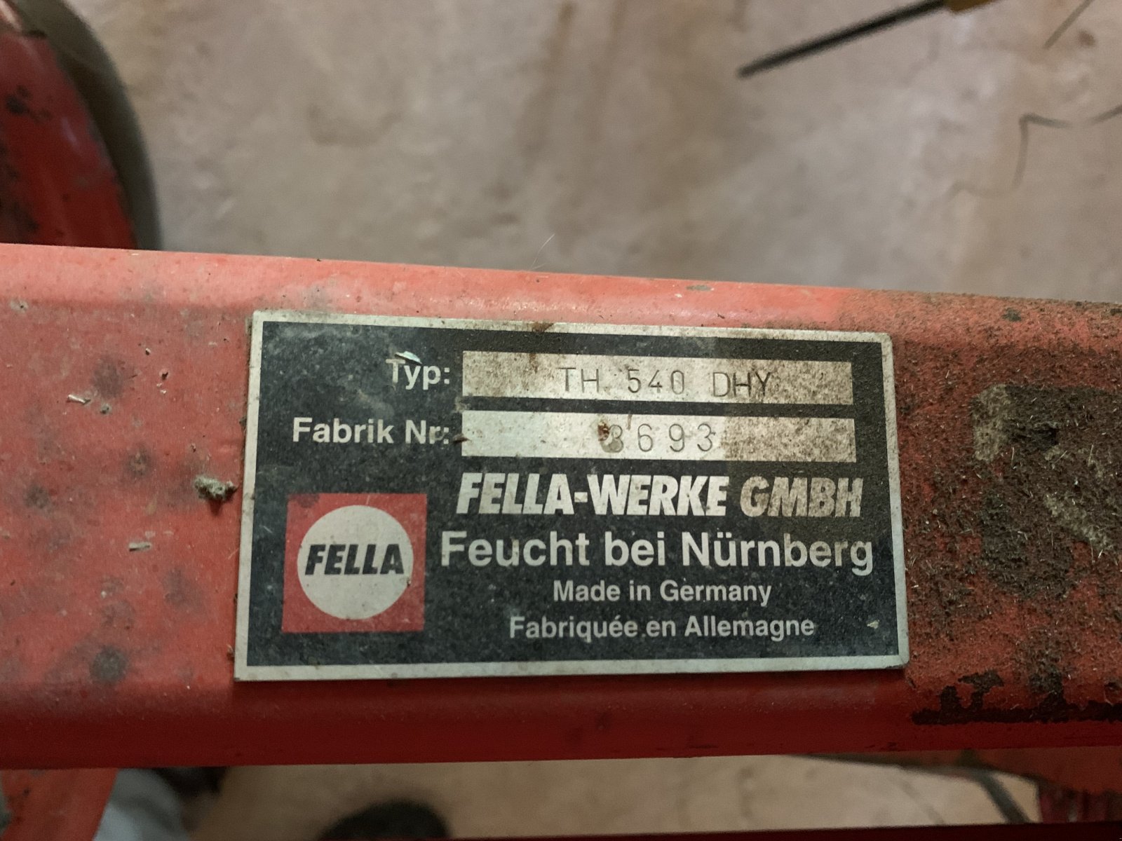 Kreiselheuer Türe ait Fella TH 540 D Hydro, Gebrauchtmaschine içinde Berching/oening (resim 3)