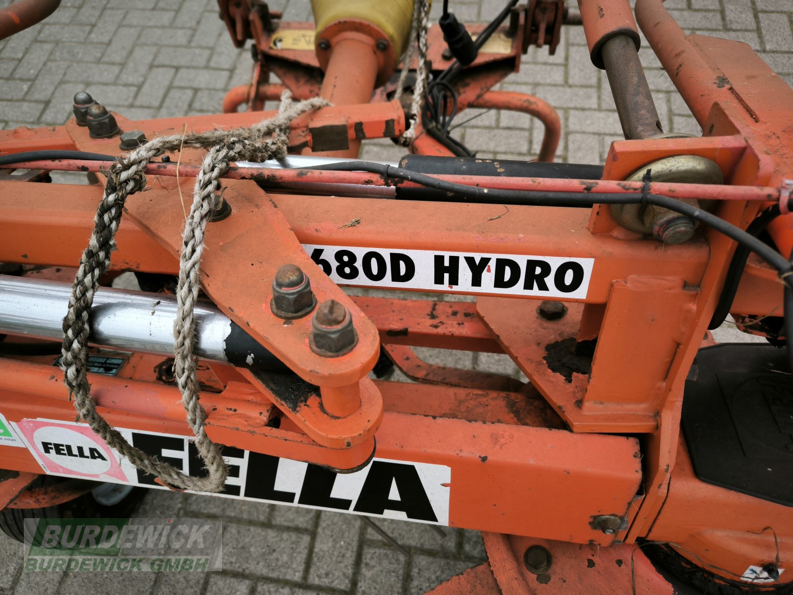 Kreiselheuer του τύπου Fella TH 680 D Hydro, Gebrauchtmaschine σε Lamstedt (Φωτογραφία 5)