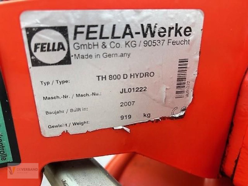 Kreiselheuer del tipo Fella TH 800, Gebrauchtmaschine en Colmar-Berg (Imagen 7)