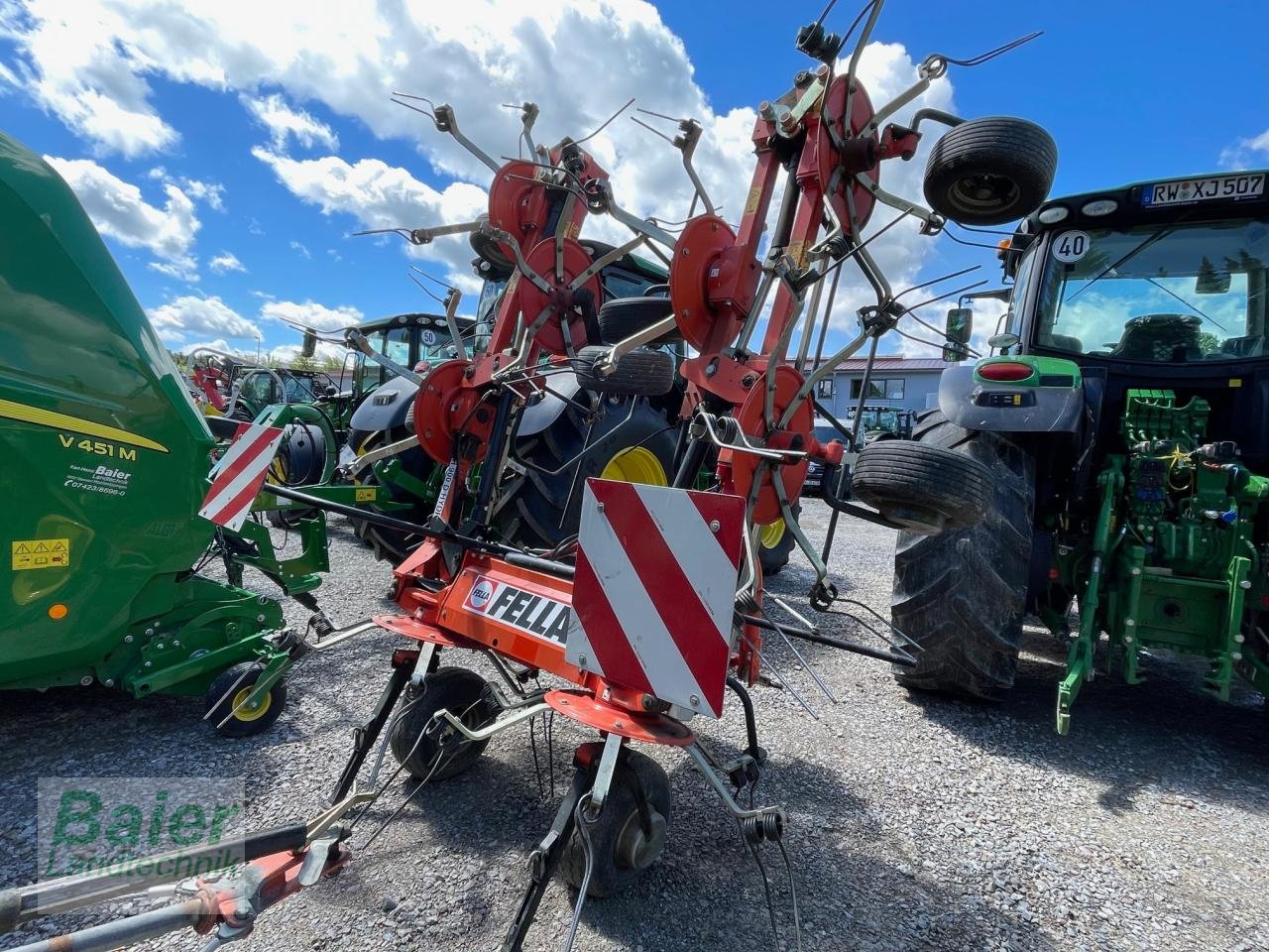 Kreiselheuer del tipo Fella TH900 Hydro, Gebrauchtmaschine en OBERNDORF-HOCHMOESSINGEN (Imagen 2)