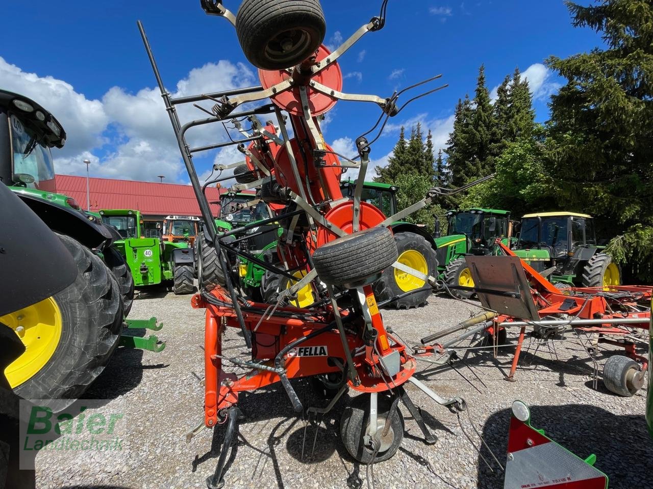 Kreiselheuer del tipo Fella TH900 Hydro, Gebrauchtmaschine en OBERNDORF-HOCHMOESSINGEN (Imagen 4)