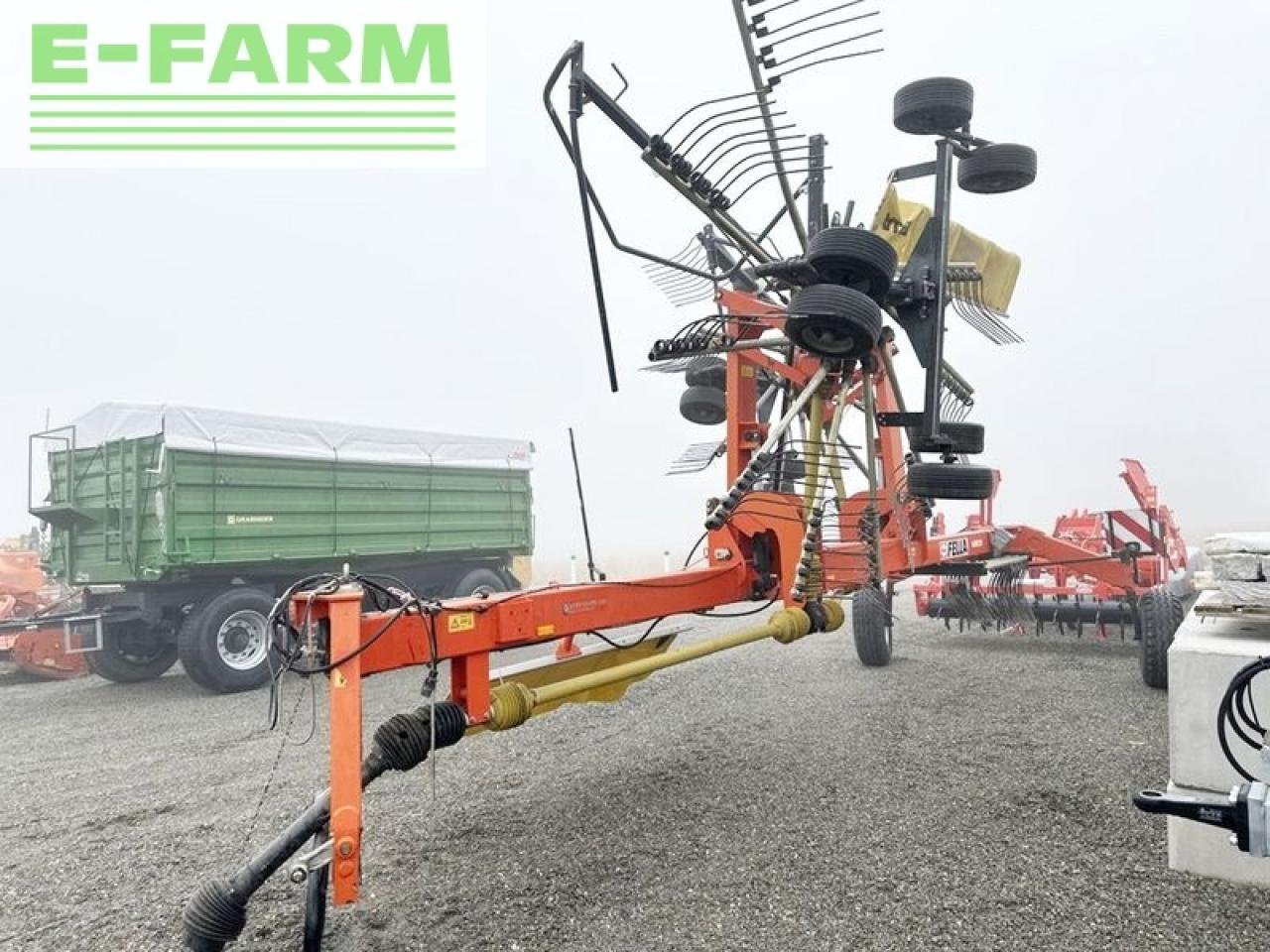 Kreiselheuer tip Fella ts 1603 doppelschwader, Gebrauchtmaschine in SANKT MARIENKIRCHEN BEI SCHÄRDING (Poză 1)