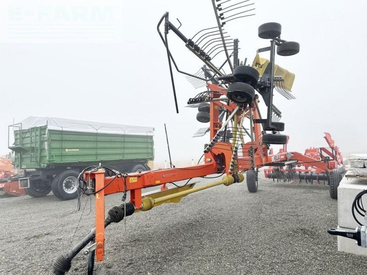 Kreiselheuer tip Fella ts 1603 doppelschwader, Gebrauchtmaschine in SANKT MARIENKIRCHEN BEI SCHÄRDING (Poză 1)