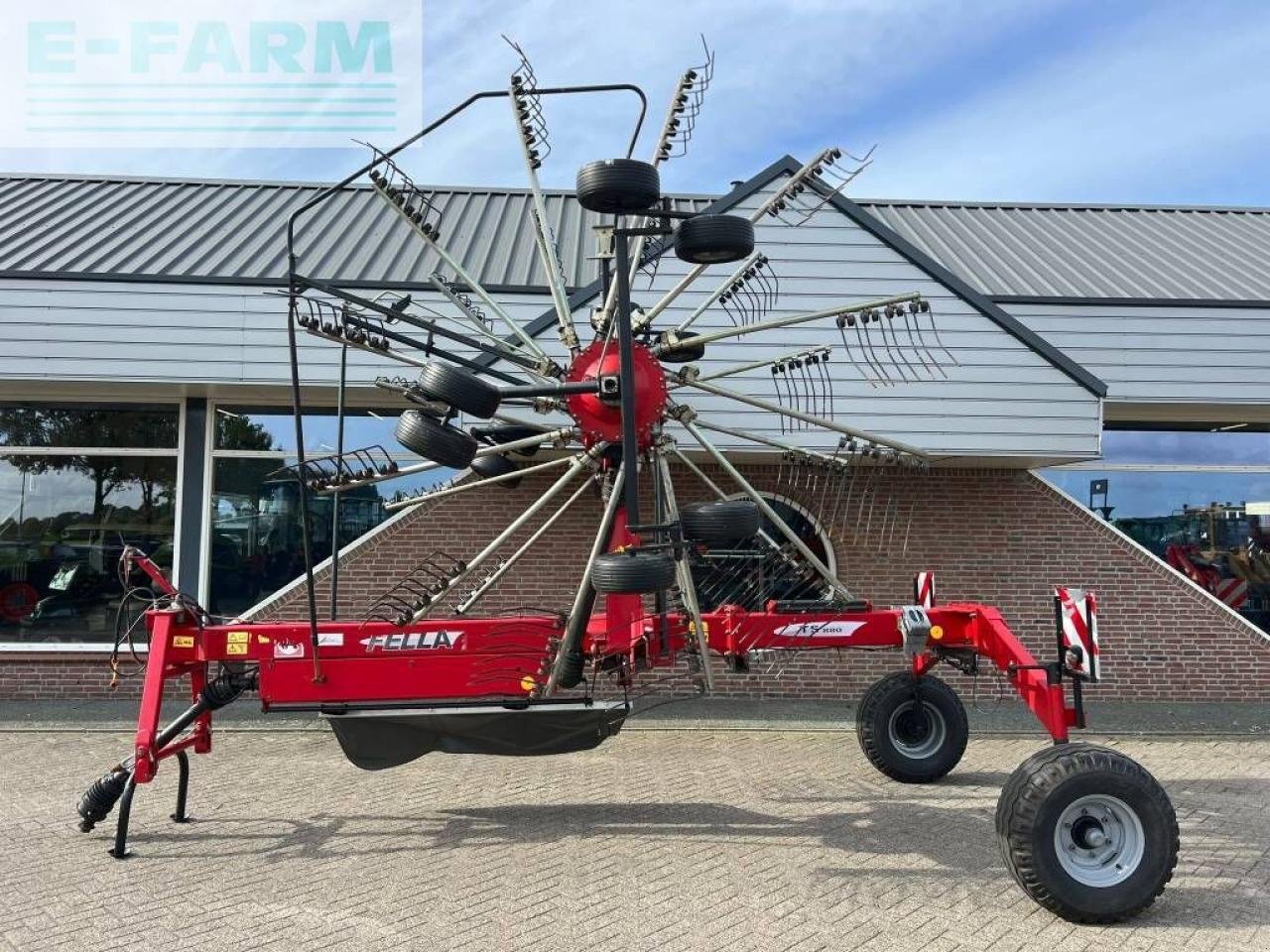 Kreiselheuer van het type Fella ts 880, Gebrauchtmaschine in ag BROEKLAND (Foto 2)