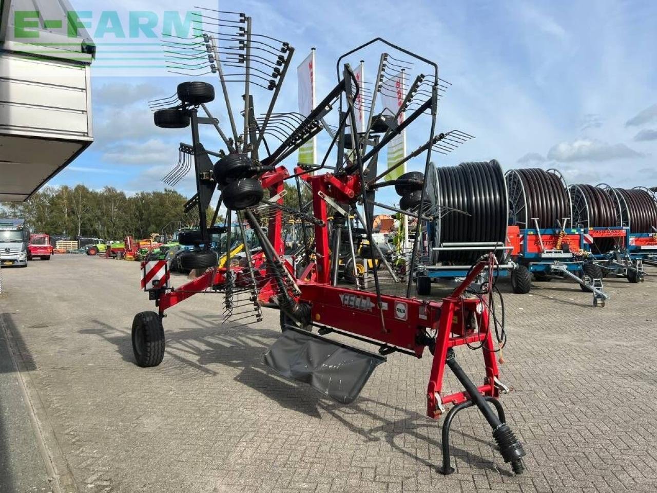 Kreiselheuer van het type Fella ts 880, Gebrauchtmaschine in ag BROEKLAND (Foto 4)