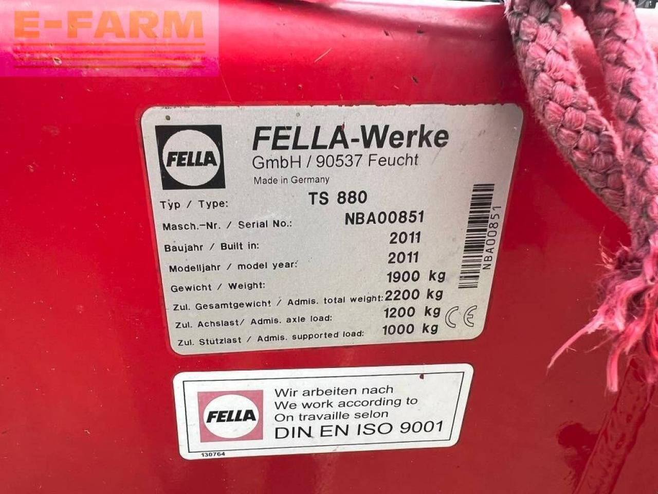 Kreiselheuer Türe ait Fella ts 880, Gebrauchtmaschine içinde ag BROEKLAND (resim 6)