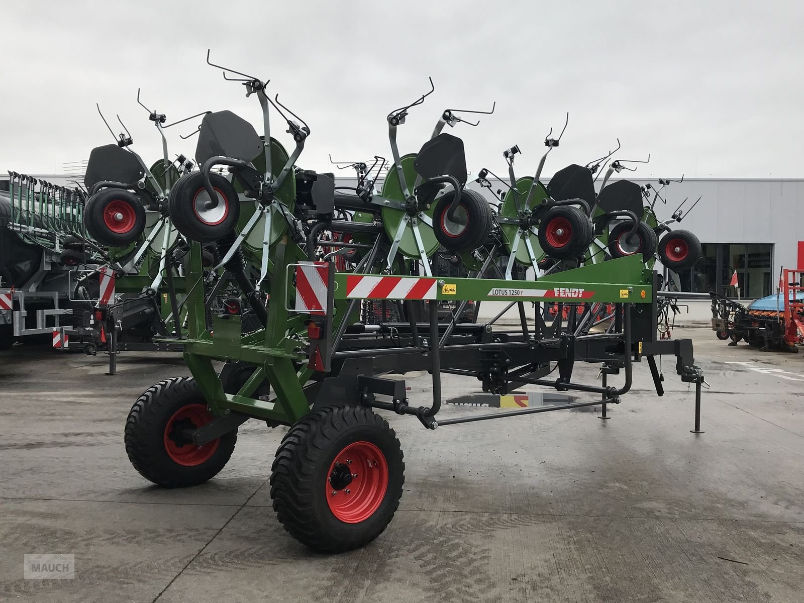 Kreiselheuer of the type Fendt Lotus 1250T, Neumaschine in Burgkirchen (Picture 9)