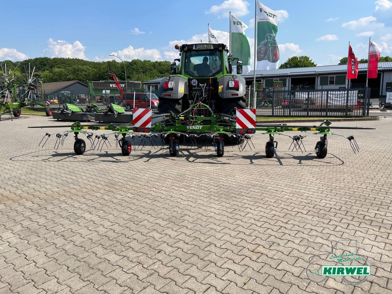 Kreiselheuer Türe ait Fendt Twister 7706, Neumaschine içinde Blankenheim (resim 5)