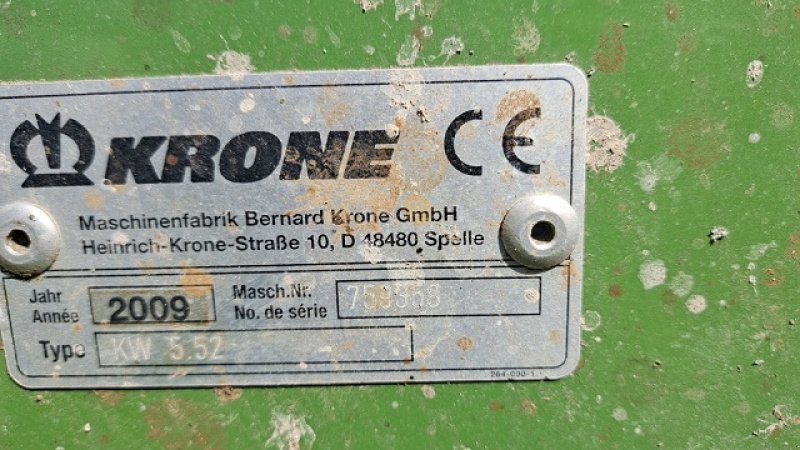 Kreiselheuer от тип Krone KW 5-52, Gebrauchtmaschine в PITHIVIERS Cedex (Снимка 5)