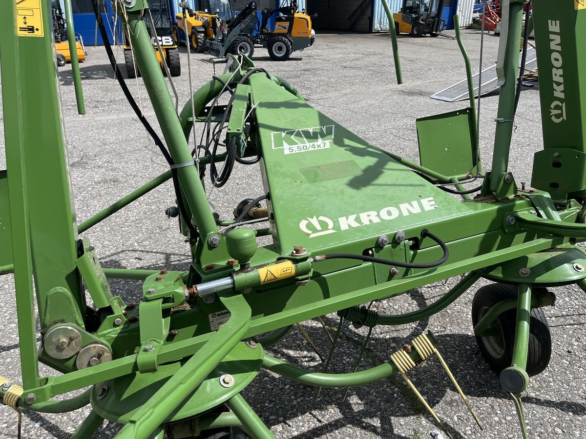 Kreiselheuer van het type Krone KW 5.50 4x7, Gebrauchtmaschine in Villach (Foto 11)