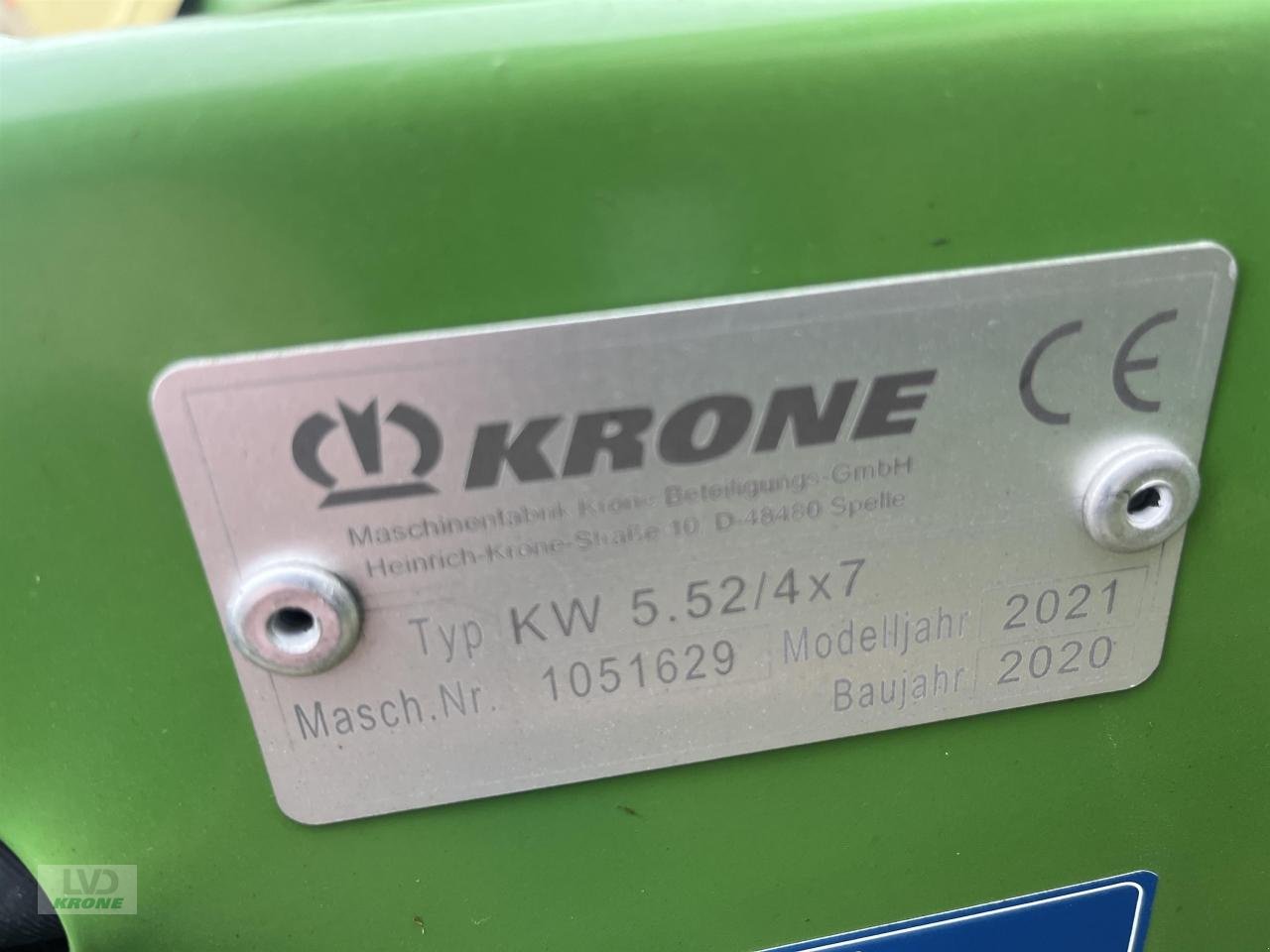 Kreiselheuer van het type Krone KW 5.52, Gebrauchtmaschine in Spelle (Foto 4)