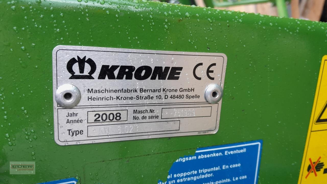 Kreiselheuer des Typs Krone KW 6.02, Gebrauchtmaschine in Tuntenhausen (Bild 7)