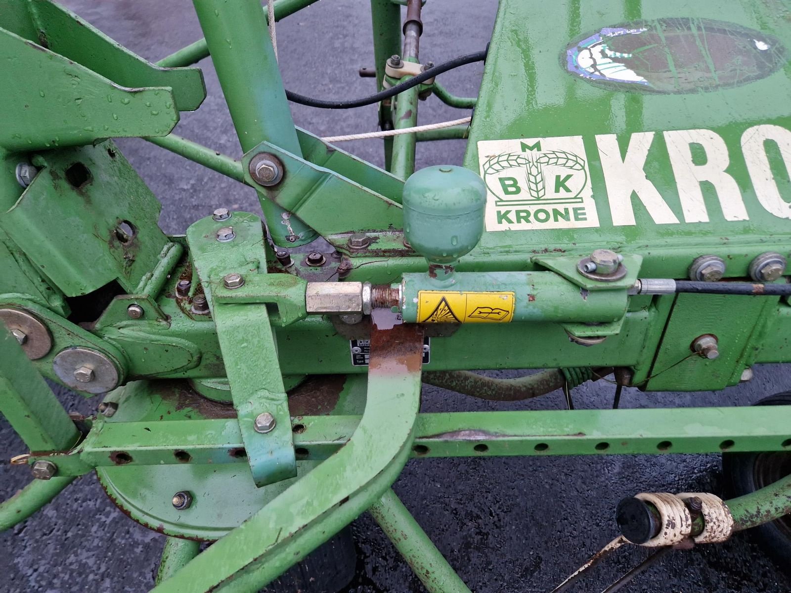 Kreiselheuer a típus Krone KW 670/6, Gebrauchtmaschine ekkor: Grünbach (Kép 4)