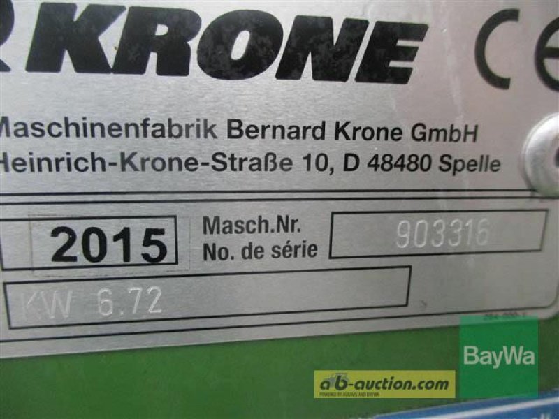 Kreiselheuer typu Krone KW 6.72/6   #538, Gebrauchtmaschine v Schönau (Obrázok 9)