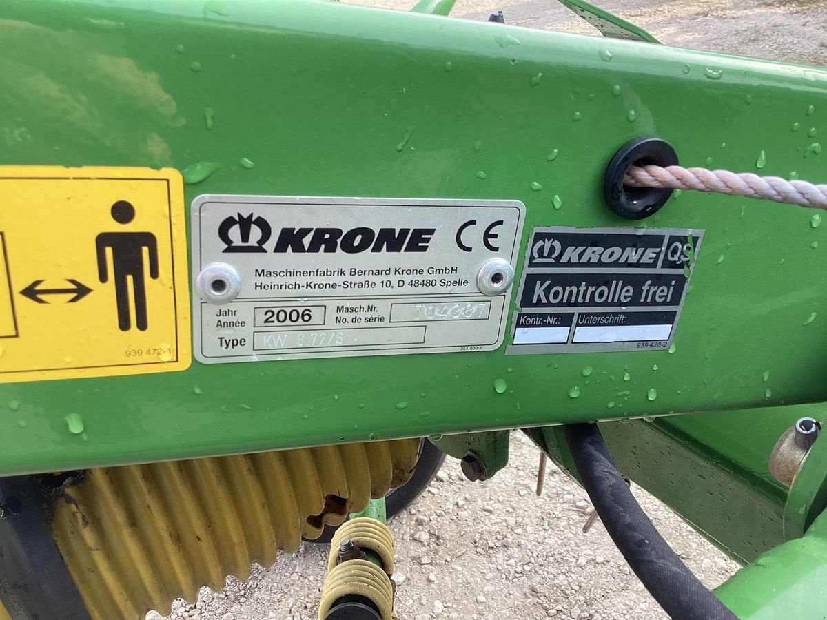 Kreiselheuer tipa Krone Kw 6.72/6, Gebrauchtmaschine u Micheldorf / OÖ (Slika 8)