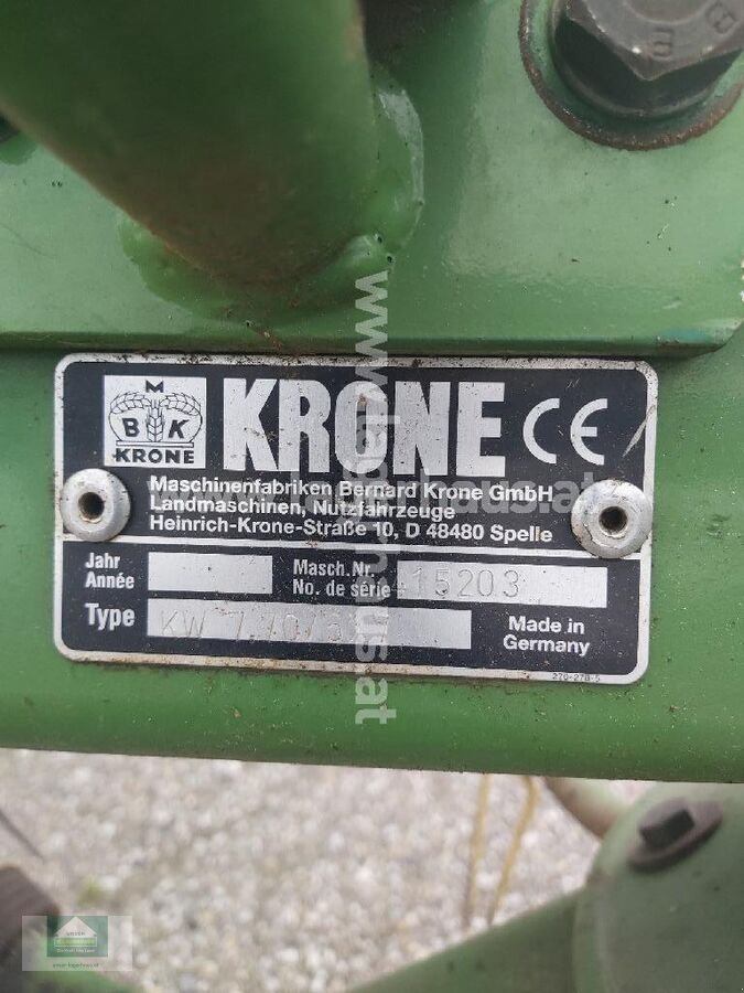 Kreiselheuer Türe ait Krone KW 7.70, Gebrauchtmaschine içinde Klagenfurt (resim 2)