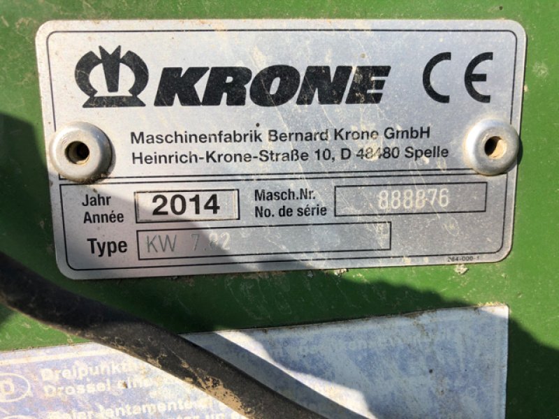 Kreiselheuer tip Krone KW 7.82, Gebrauchtmaschine in CONFRANÇON (Poză 5)