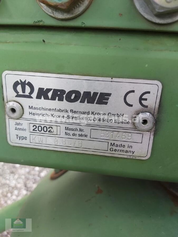 Kreiselheuer του τύπου Krone KW 8.80/8, Gebrauchtmaschine σε Klagenfurt (Φωτογραφία 7)