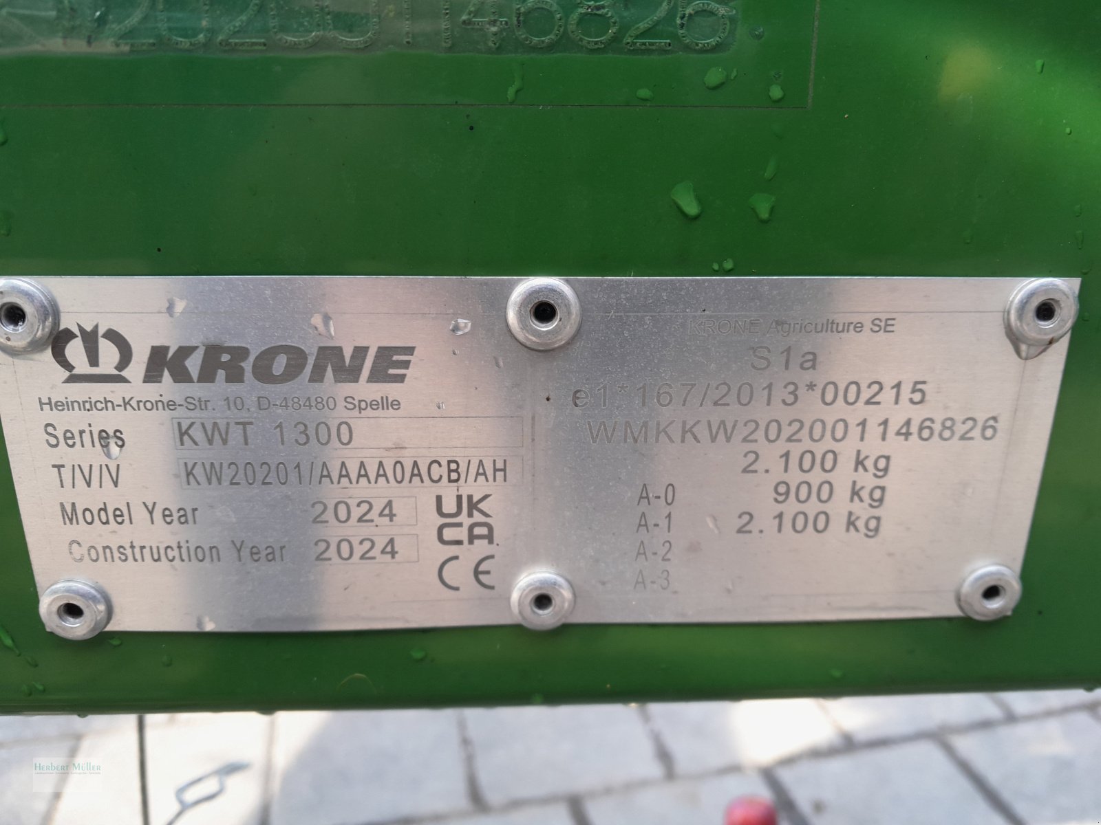 Kreiselheuer a típus Krone KWT 1300, Neumaschine ekkor: Sauldorf (Kép 3)