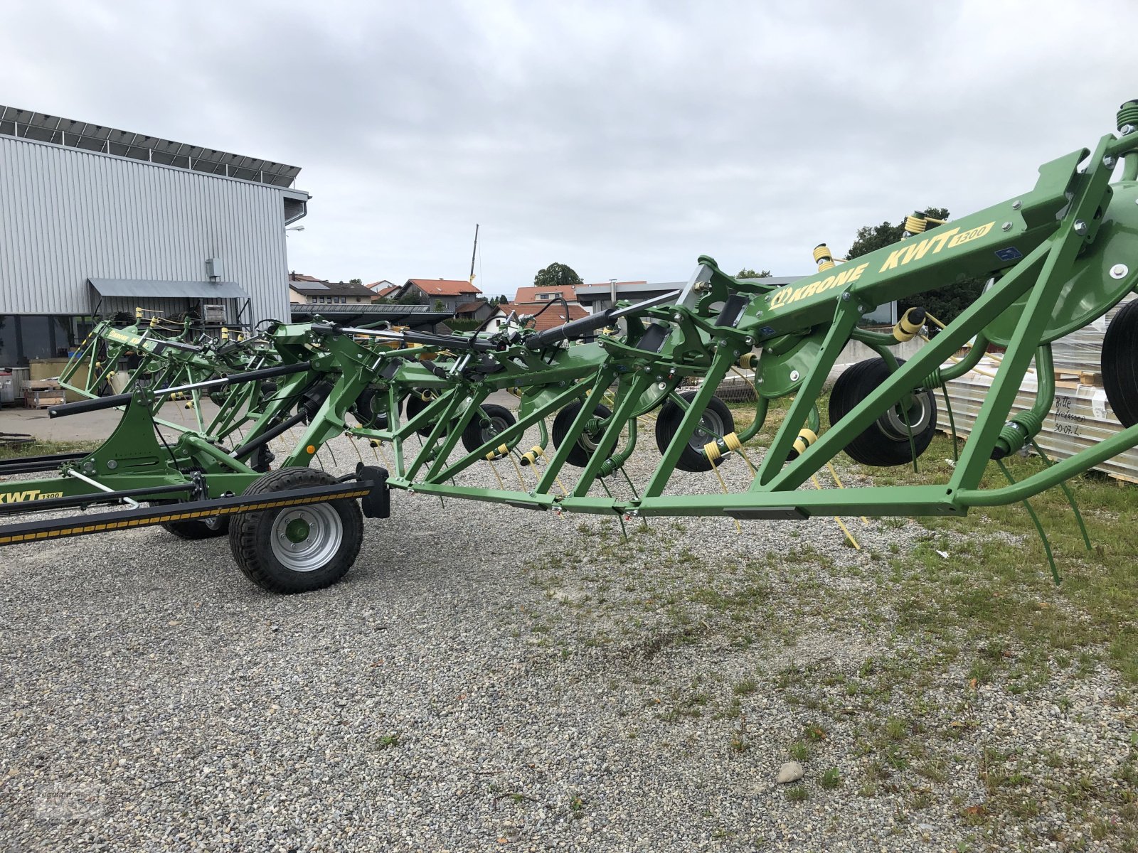 Kreiselheuer van het type Krone KWT 1300, Neumaschine in Altusried-Kimratshofen (Foto 1)