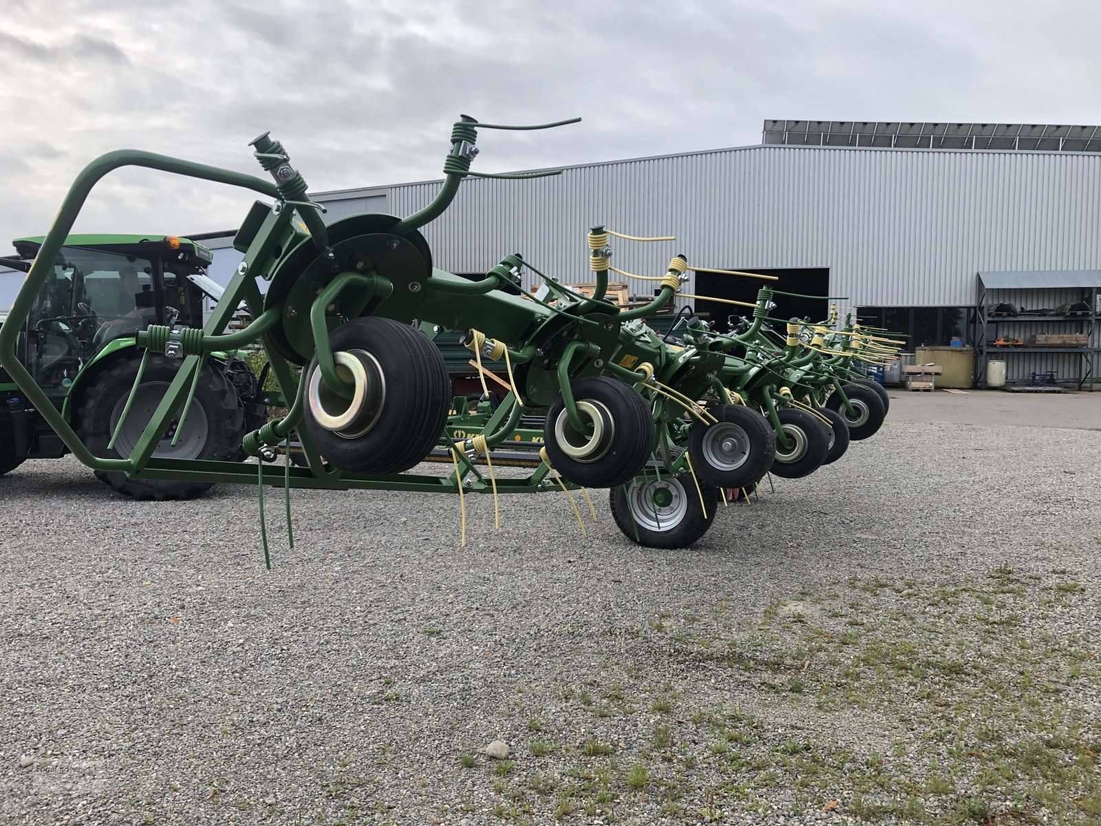 Kreiselheuer van het type Krone KWT 1300, Neumaschine in Altusried-Kimratshofen (Foto 5)