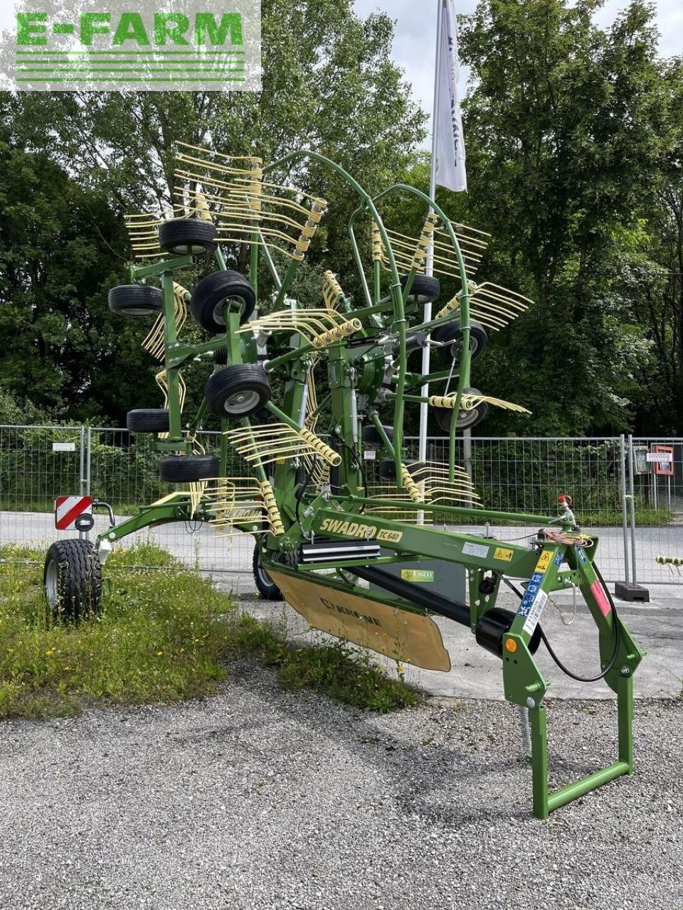 Kreiselheuer des Typs Krone schwadro tc 640, Gebrauchtmaschine in SALZBURG (Bild 3)