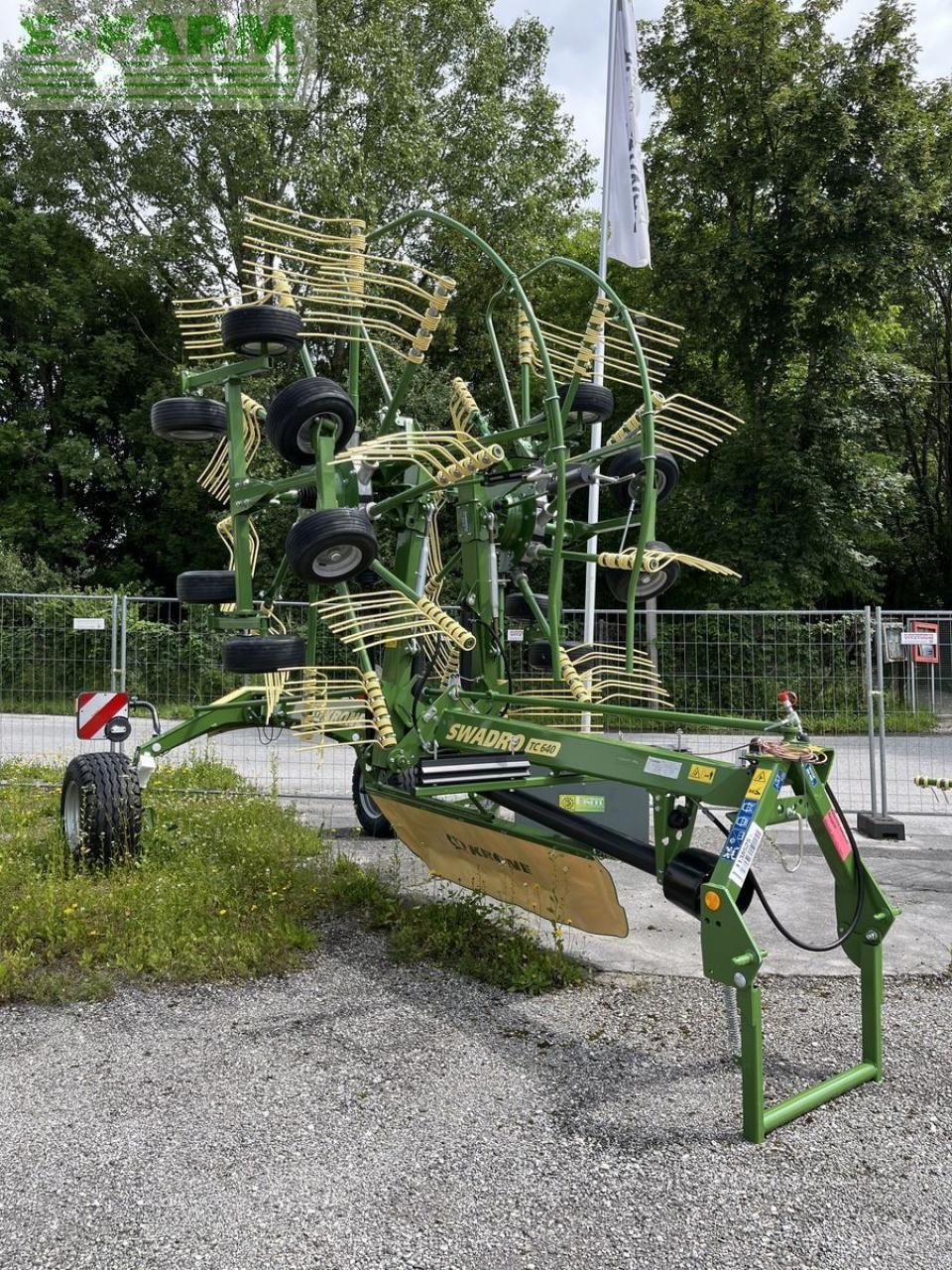 Kreiselheuer del tipo Krone schwadro tc 640, Gebrauchtmaschine en SALZBURG (Imagen 3)