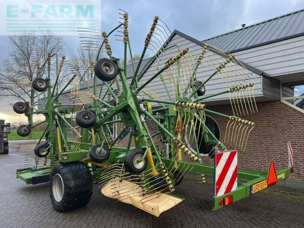 Kreiselheuer van het type Krone swadro 1400 plus, Gebrauchtmaschine in ag BROEKLAND (Foto 3)