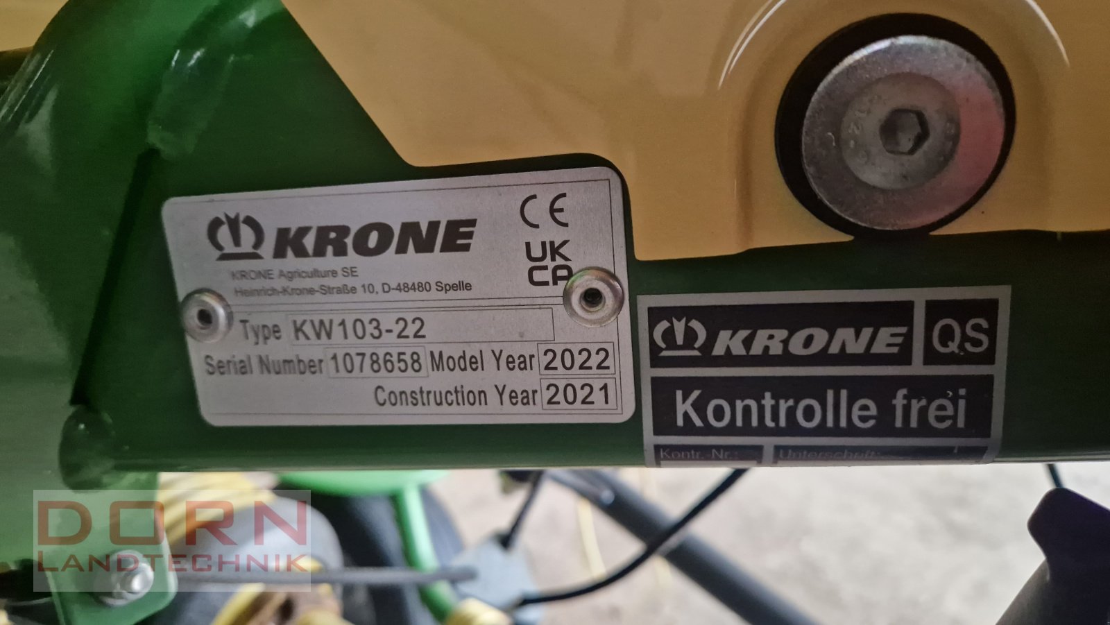 Kreiselheuer a típus Krone Vendro 470, Gebrauchtmaschine ekkor: Schierling (Kép 2)