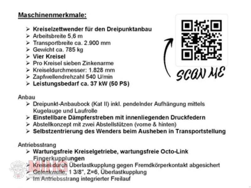 Kreiselheuer a típus Krone VENDRO 560, Neumaschine ekkor: Dummerstorf OT Petschow (Kép 1)