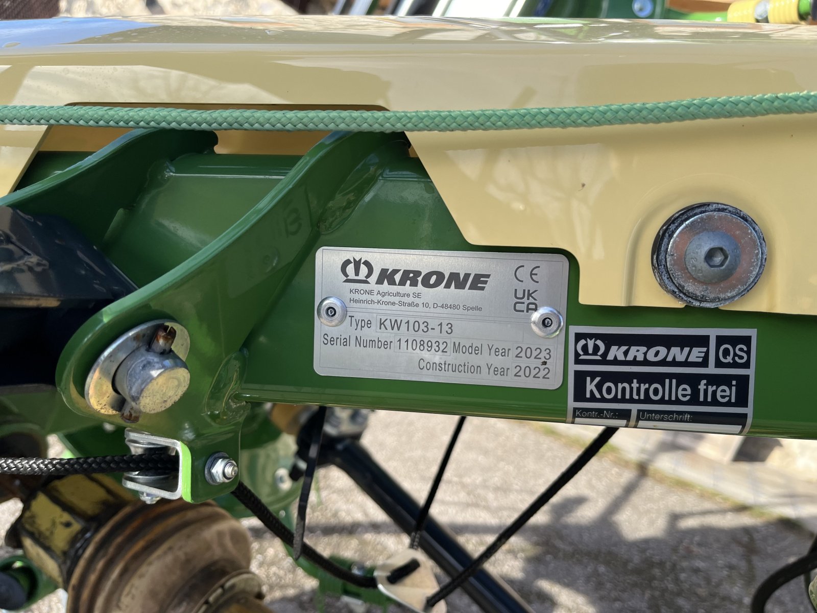 Kreiselheuer типа Krone Vendro 620 Highland, Neumaschine в Kirchanschöring  (Фотография 2)