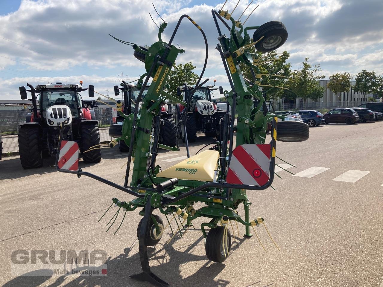 Kreiselheuer del tipo Krone VENDRO 620, Neumaschine en Friedberg-Derching (Imagen 3)