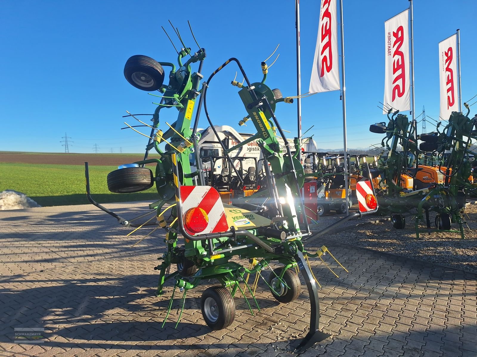 Kreiselheuer van het type Krone Vendro 620, Neumaschine in Gampern (Foto 5)