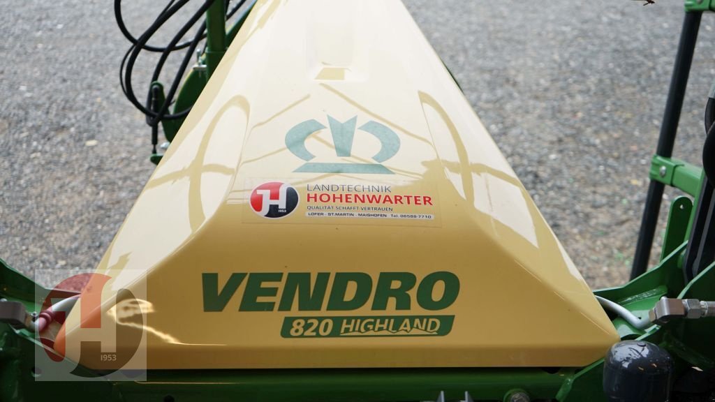 Kreiselheuer del tipo Krone Vendro 820 Highland (20579), Vorführmaschine en St.Martin bei Lofer (Imagen 6)