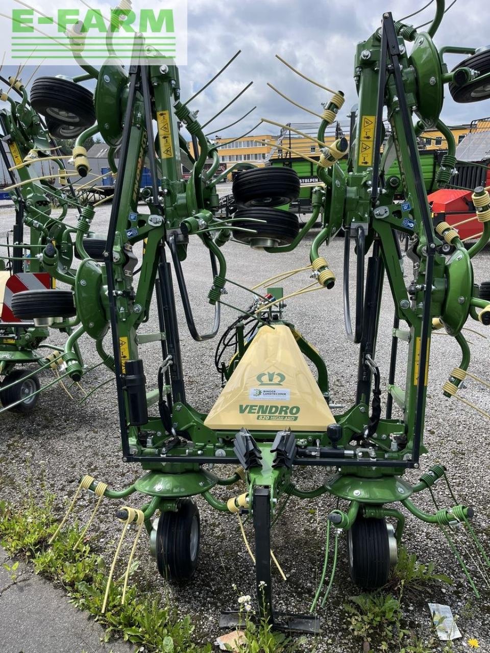 Kreiselheuer of the type Krone vendro 820 highland, Gebrauchtmaschine in SALZBURG (Picture 1)