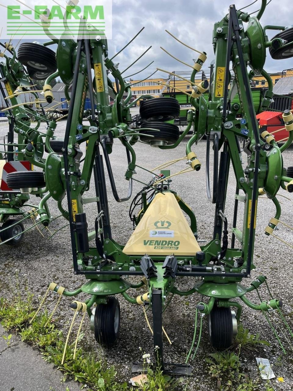 Kreiselheuer Türe ait Krone vendro 820 highland, Gebrauchtmaschine içinde SALZBURG (resim 11)