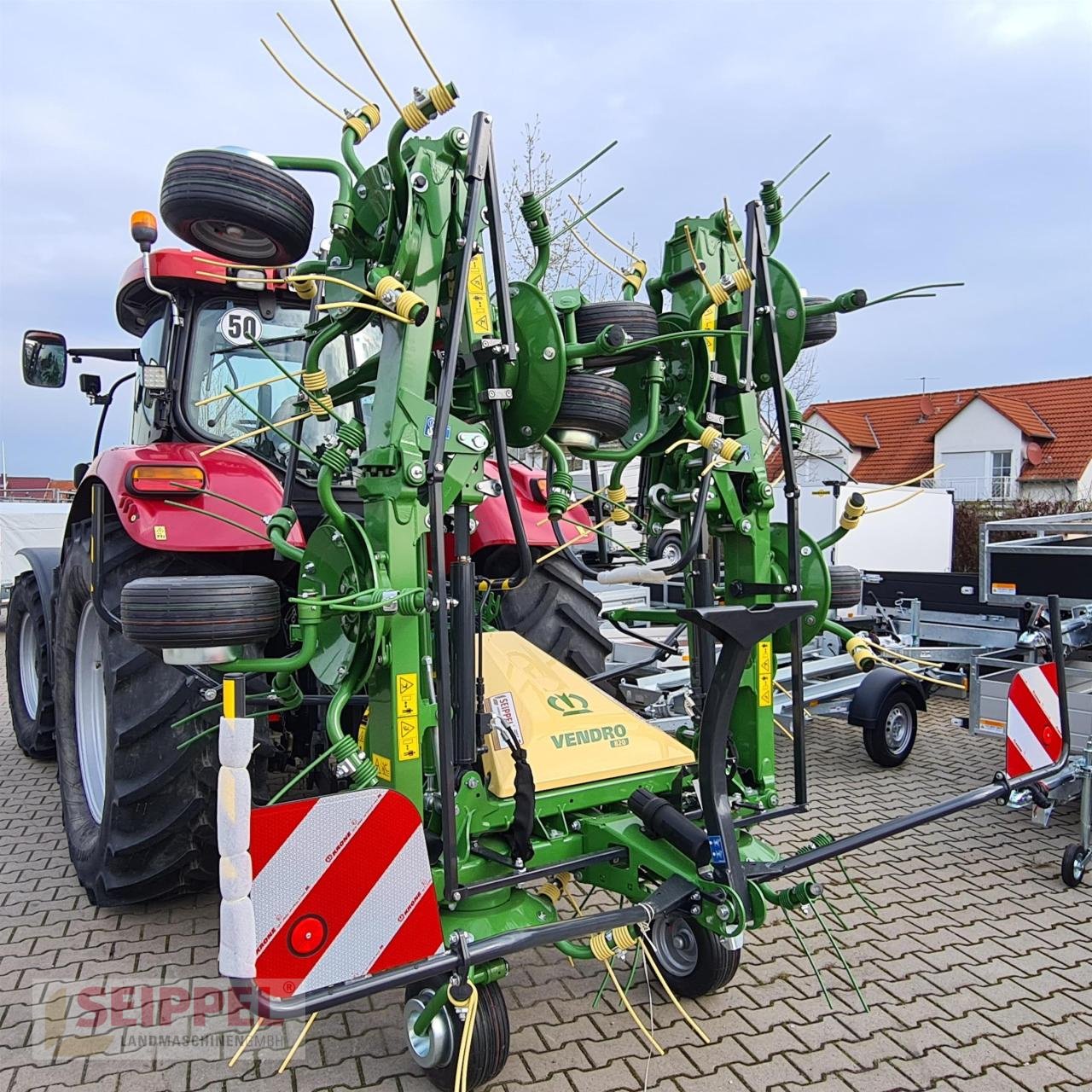 Kreiselheuer Türe ait Krone VENDRO 820, Neumaschine içinde Groß-Umstadt (resim 1)