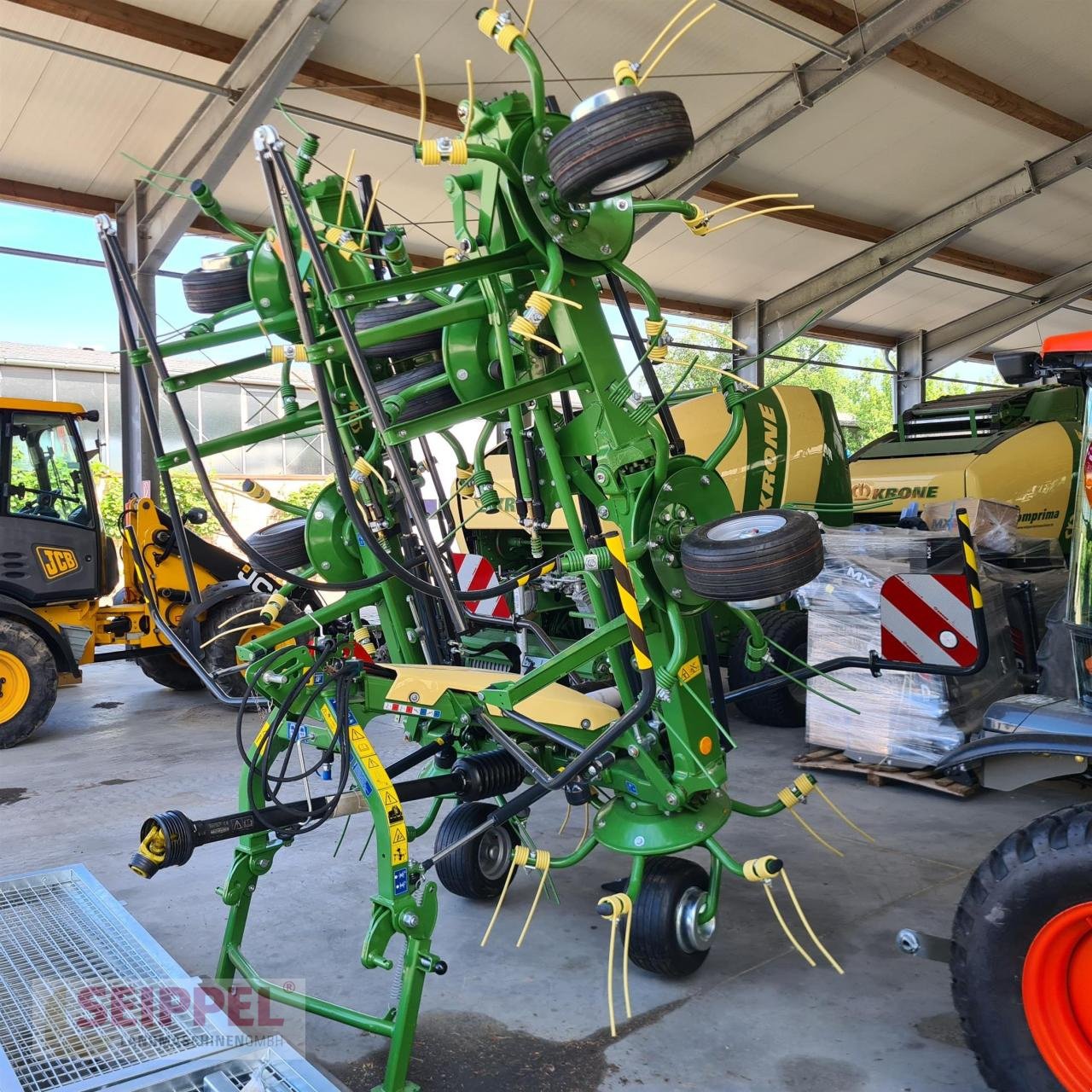 Kreiselheuer van het type Krone VENDRO 900, Neumaschine in Groß-Umstadt (Foto 5)