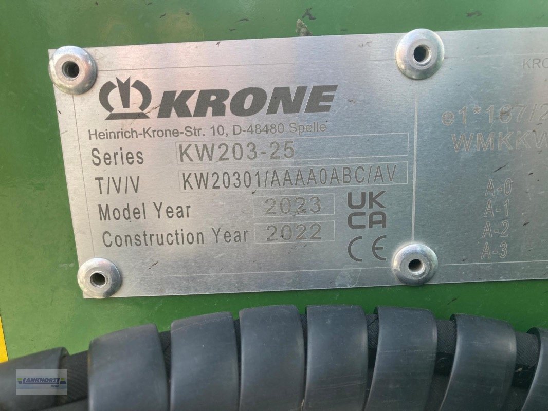 Kreiselheuer Türe ait Krone VENDRO T 1120, Gebrauchtmaschine içinde Wiefelstede-Spohle (resim 17)