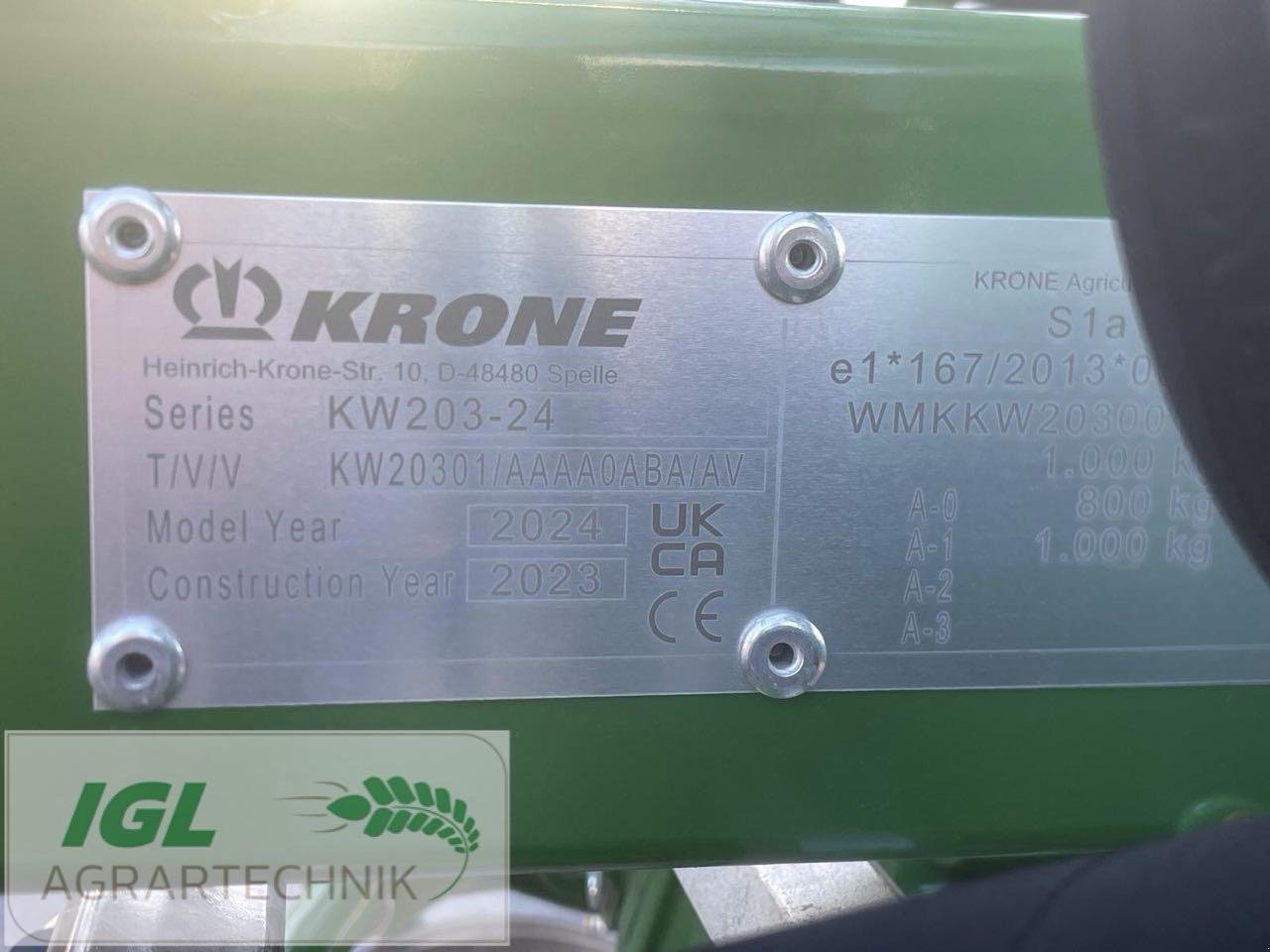 Kreiselheuer tip Krone VENDRO T 900  (KW203-24), Gebrauchtmaschine in Nabburg (Poză 5)