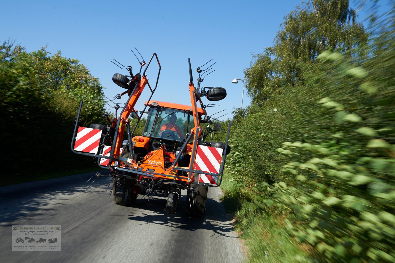 Kreiselheuer tip Kubota TE6060 Heuwender/ Kreiselheuer(Vicon Fanex 604), Neumaschine in Eging am See (Poză 2)