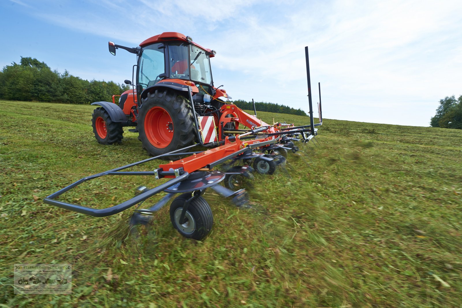 Kreiselheuer tip Kubota TE6060 Heuwender/ Kreiselheuer(Vicon Fanex 604), Neumaschine in Eging am See (Poză 9)