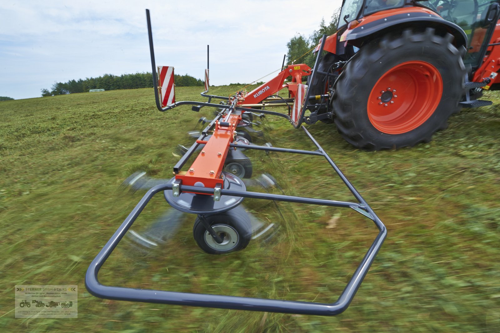 Kreiselheuer tip Kubota TE6060 Heuwender/ Kreiselheuer(Vicon Fanex 604), Neumaschine in Eging am See (Poză 18)