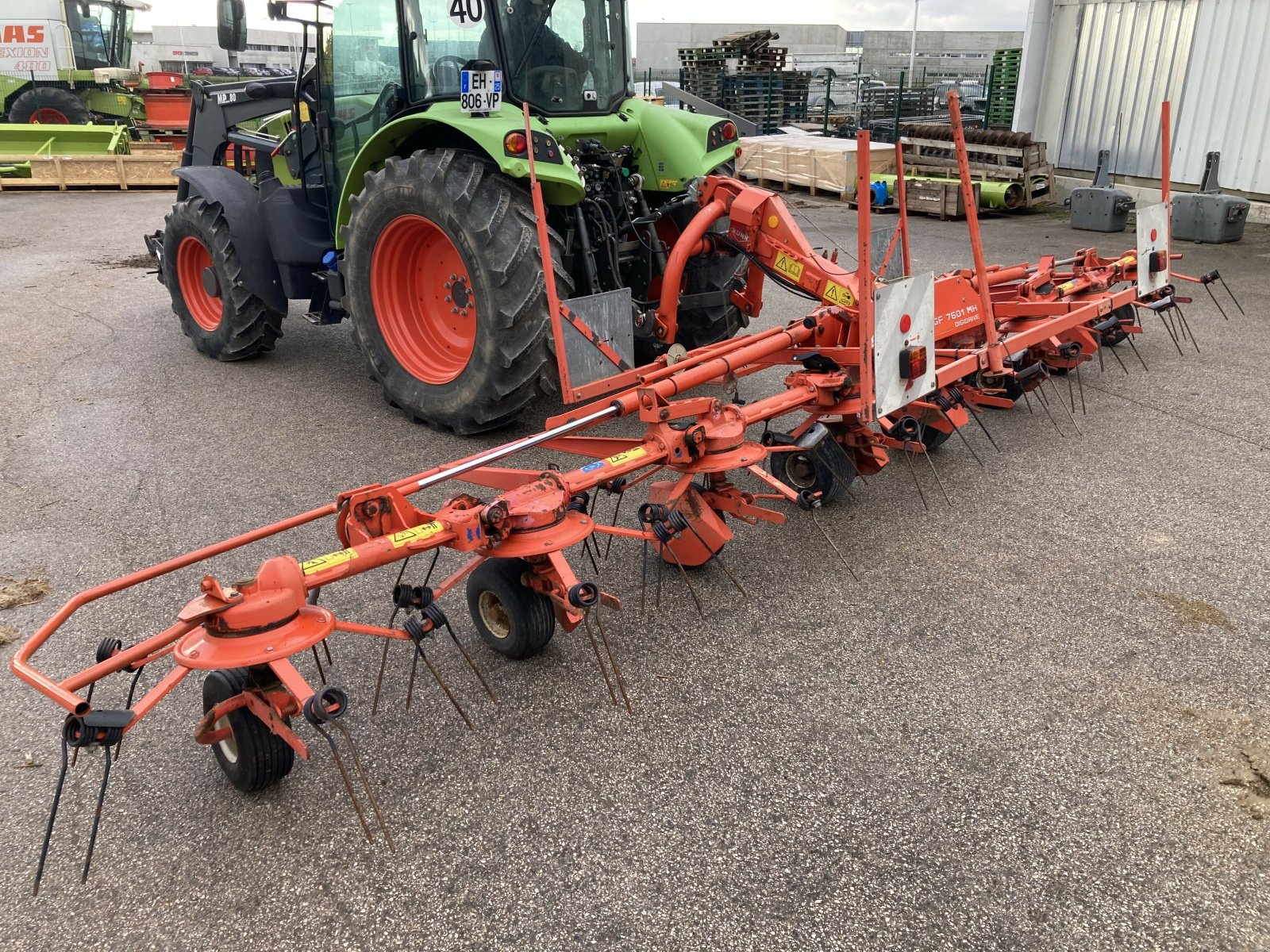 Kreiselheuer tip Kuhn 7601 MH, Gebrauchtmaschine in VAROIS & CHAIGNOT (Poză 1)